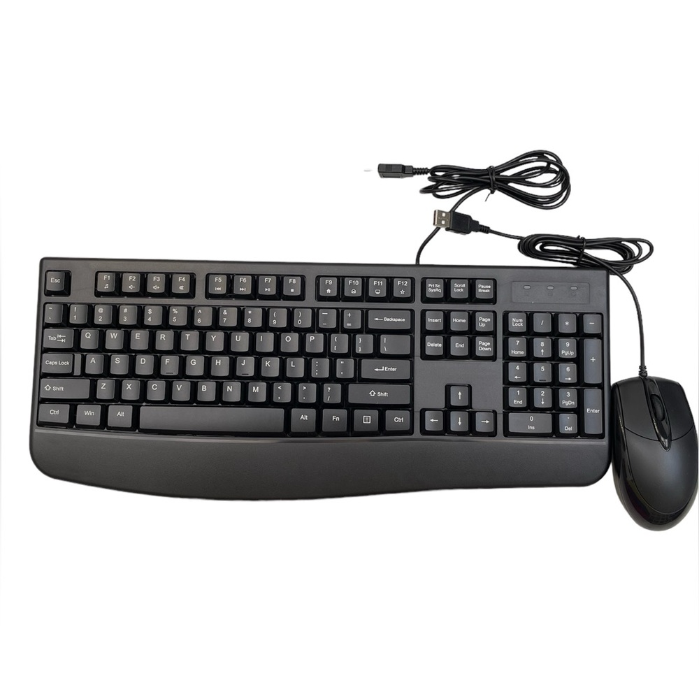 Deying MK220 wired keyboard and mouse combo
